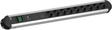 Listwa zasilająca Bachmann BACHMANN PRIMO 9xCEE7/3 1xGVS-Plus 1xswitch 2.0m CEE7/7