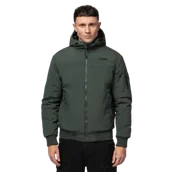 Kurtki i kamizelki sportowe męskie - Pit Bull Kurtka Zimowa Balboa II Dark Green - miniaturka - grafika 1