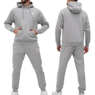 Dresy męskie - Nike komplet dresowy bluza spodnie ocieplany dres męski szary FB7296-063 XL - miniaturka - grafika 1