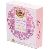 Herbata - Zestaw herbat PINK TEA saszetki - 40 x 1,5 g - miniaturka - grafika 1