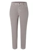 Spodnie damskie - MAC Spodnie chino w kolorze szarym - miniaturka - grafika 1