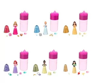 Mattel, Lalka Disney Princess Royal Color Reveal - Lalki dla dziewczynek - miniaturka - grafika 1