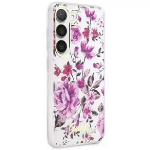 Etui Guess GUHCS23MHCFWST do Samsung Galaxy S23+ Plus S916 biały/white hardcase Flower Collection - Etui i futerały do telefonów Etui Guess GUHCS23MHCFWST do Samsung Galaxy S23+ Plus S916 biały/white hardcase Flower Collection - Etui i futerały do telefonów - miniaturka - grafika 4