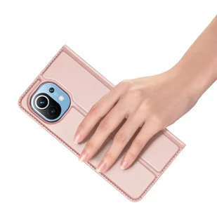 Dux Ducis Skin Pro kabura etui pokrowiec z klapką Xiaomi Mi 11 różowy - Etui i futerały do telefonów - miniaturka - grafika 7