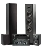 Kino domowe - Zestaw kina domowego: Denon AVR-X580BT + Polk Audio T50/T15/T30 - miniaturka - grafika 1