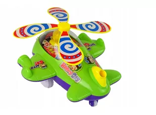Samolot Pchacz Dzwonek Kij Pilot Zielony - Samoloty i helikoptery - miniaturka - grafika 2