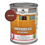 Farby i impregnaty do drewna - Lakierobejca do drewna Mahoń 750 ml Colorit Drewno - miniaturka - grafika 1