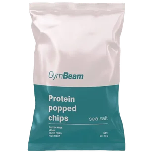 GymBeam, chipsy białkowe, sól morska, 40 g - Chipsy - miniaturka - grafika 1