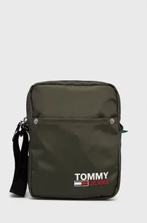 Torby męskie - Tommy Jeans Tommy Jeans Saszetka kolor zielony - grafika 1