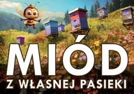 Akcesoria BHP - Tablica reklamowa MIÓD Z WŁASNEJ PASIEKI - F271 - miniaturka - grafika 1