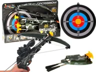 Zabawki kreatywne - Jokomisiada KUSZA Z LASEROWYM CELOWNIKIEM + TARCZA ZA0698 - miniaturka - grafika 1