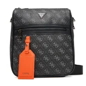 Torby męskie - Saszetka Guess HMMILO P5417 Czarny - miniaturka - grafika 1