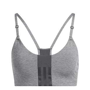 adidas TRN LS Better, Reggiseno Sportivo Donna, Dark Grey Heather, sac - Biustonosze - miniaturka - grafika 1