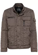 Bluzy męskie - camel active bluza męska, Dark Brown, 50 - miniaturka - grafika 1