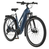 Rowery elektryczne - Rower elektryczny FISCHER Viator 8.0i D18 28 cali damski Grafitowy | Bezpłatny transport - miniaturka - grafika 1