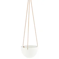 Donice - Donica LOKAI kolor kremowy styl boho do wewnątrz ameliahome - FLOWERPOT/AH/LOKAI/CREAM/15,4X10 - miniaturka - grafika 1