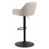 Taborety i hokery - Hoker Brooke beżowe - miniaturka - grafika 1