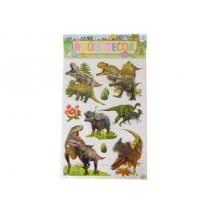 Adar Naklejki 3D na ścianę dinozaury - Zabawki kreatywne - miniaturka - grafika 1