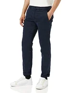 Spodenki męskie - Tommy Hilfiger Męskie spodnie tkane Denton Chino Premium GMD, Pustynne niebo, 31W / 34L - miniaturka - grafika 1