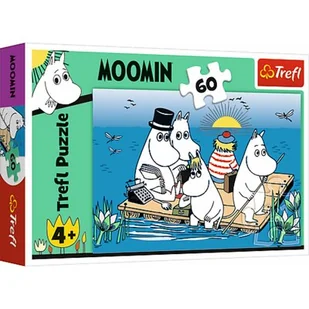 Puzzle Muminki nad jeziorem 60 elementów - Puzzle - miniaturka - grafika 1