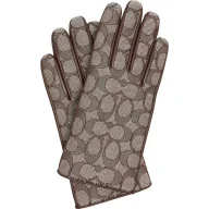 Rękawiczki - Coach Skórzane rękawiczki z dodatkiem wełny - miniaturka - grafika 1