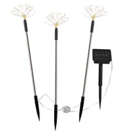 Lampy ogrodowe - Solarny zestaw STICK-LIGHT LED 3x lampki wbijane LIGHTLOGIC LL SLR LED STICK - miniaturka - grafika 1