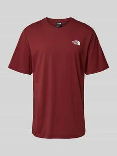 T-shirt z nadrukiem z logo - Koszulki męskie - miniaturka - grafika 1