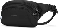 Nerki - Saszetka biodrowa antykradzieżowa męska Pacsafe MetroSafe LS120 2L Econyl Black - miniaturka - grafika 1