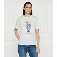 Koszulki i topy damskie - POLO RALPH LAUREN T-shirt Regular Fit - miniaturka - grafika 1