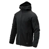 Odzież taktyczna i umundurowanie - Bluza Helikon Patriot MK2 Hybrid Fleece, Black - miniaturka - grafika 1