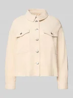 Kurtki damskie - Kurtka sztruksowa o kroju regular fit z czystej bawełny model ‘MARINA-ENY LIFE’ - miniaturka - grafika 1