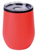 Kubki termiczne - Kubek termiczny BOWLY, czerwony, poj. ok. 300 ml. - miniaturka - grafika 1