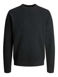 Jack & Jones Sweter "Milano" w kolorze czarnym - Swetry męskie - miniaturka - grafika 1