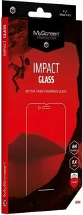 Szkło hybrydowe MyScreen ImpactGlass do Apple iPhone 11 Pro Max/Xs Max czarne (5901924957188) - Szkła hartowane na telefon - miniaturka - grafika 1