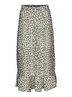 Spódnice - Vero Moda Spódnica "Milla" w kolorze szaro-kremowym - miniaturka - grafika 1