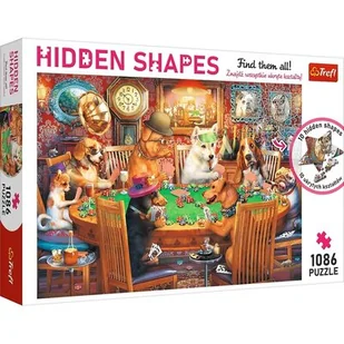 Puzzle 1086 Hidden Shapes - Wieczór gier - Puzzle - miniaturka - grafika 1
