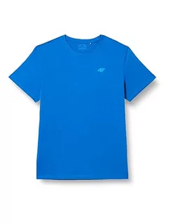 Koszulki męskie - 4F H4Z22-TSM352 Koszulka męska, Niebieski, S - grafika 1