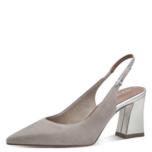 Tamaris Damskie czółenka 1-29633-44, szare comb, 37 EU, Grey Comb, 37 eu