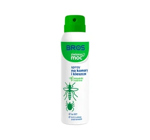Bros ZIELONA MOC SPRAY NA KOMARY I KLESZCZE 120/90ML 61106845 - Zwalczanie i odstraszanie szkodników - miniaturka - grafika 1