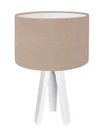 Lampy stojące - Macodesign Lampa stołowa Nigella 010s-027w, biała, 60 W - miniaturka - grafika 1