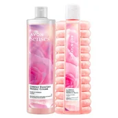 Zestawy kosmetyków damskich - Avon, Lamour Róża Bursztyn Irys, Zestaw Kosmetyków do Pielęgnacji, 2 szt. - miniaturka - grafika 1