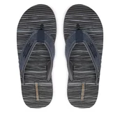 Klapki i japonki męskie - Japonki Skechers 205719/NVY Granatowy - miniaturka - grafika 1