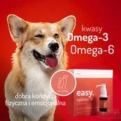 Suplementy i witaminy dla psów - Easy. Olej konopny dla psów i kotów Optimum do 20kg - miniaturka - grafika 1