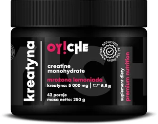 Oyche Kreatyna Mrożona Lemoniada, proszek 250 g - Kreatyna - miniaturka - grafika 1