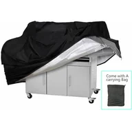 Pokrowce na grilla - ((0.5kg)-100X60X150CM) Pokrowiec na grilla, 210D Oxford Silver Coated Polyester Barbecue Cover - miniaturka - grafika 1