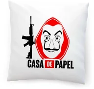 Gadżety dla niej i dla niego - Poduszka DOM Z PAPIERU LA CASA DE PAPEL - miniaturka - grafika 1