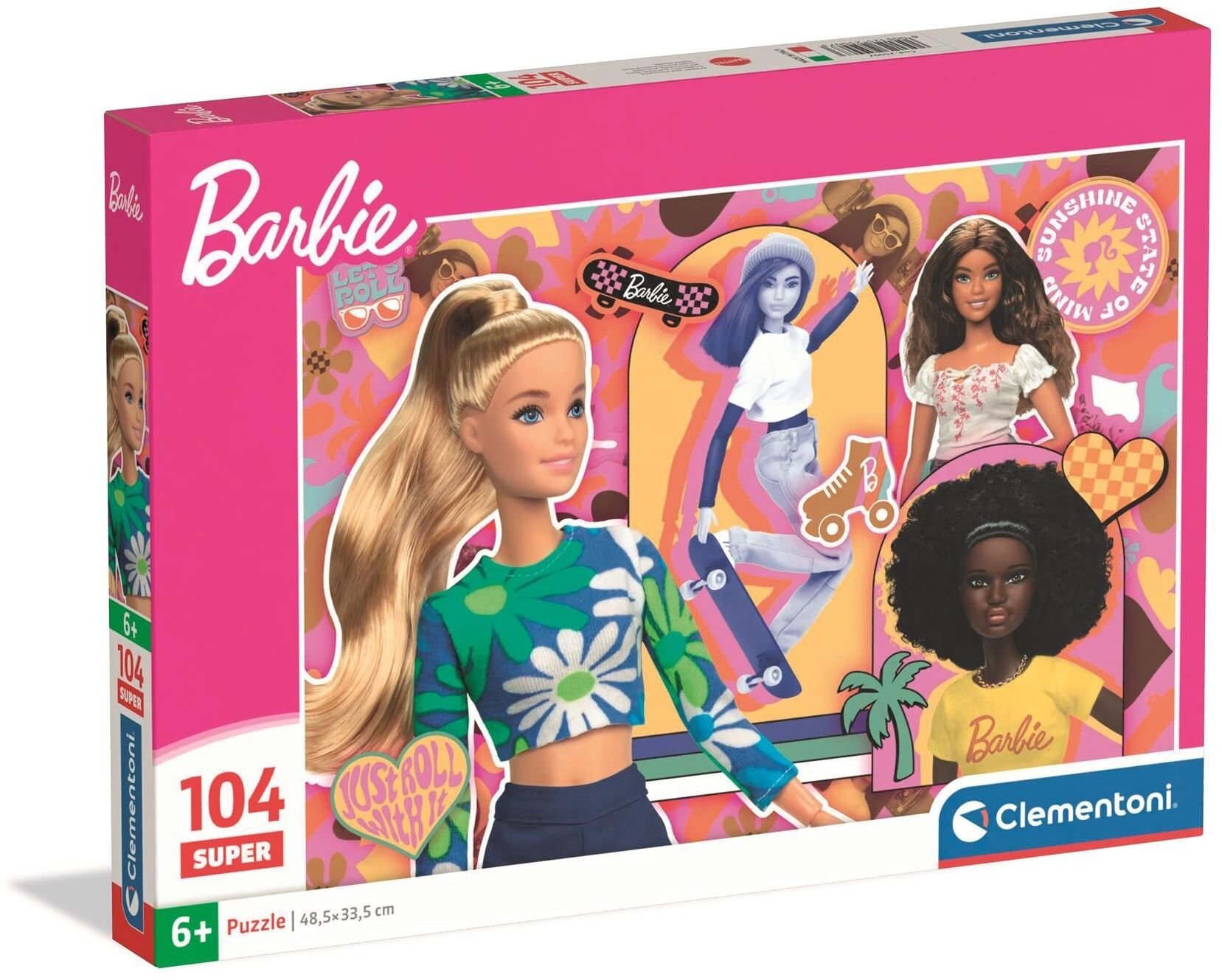 CLE puzzle 104 Super Barbie 25007