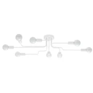Lampy sufitowe - Żyrandol VECTOR 8 biały SOLLUX LIGHTING - miniaturka - grafika 1