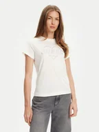 Koszulki i topy damskie - Guess T-Shirt V5GI10 K9RM1 Écru Regular Fit - miniaturka - grafika 1