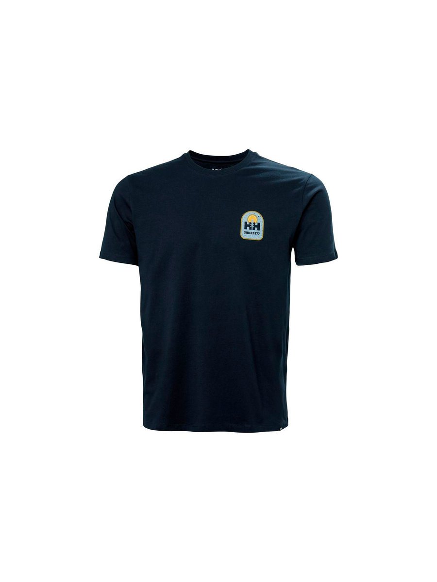 Koszulka HELLY HANSEN MASSIF GRAPHIC T-SHI granatowy M